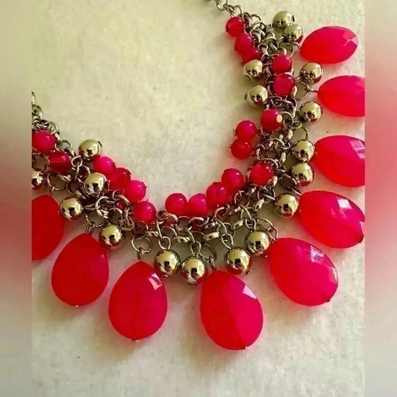 Trending Tropicana- Pink Necklace - Picture 5 of 9
